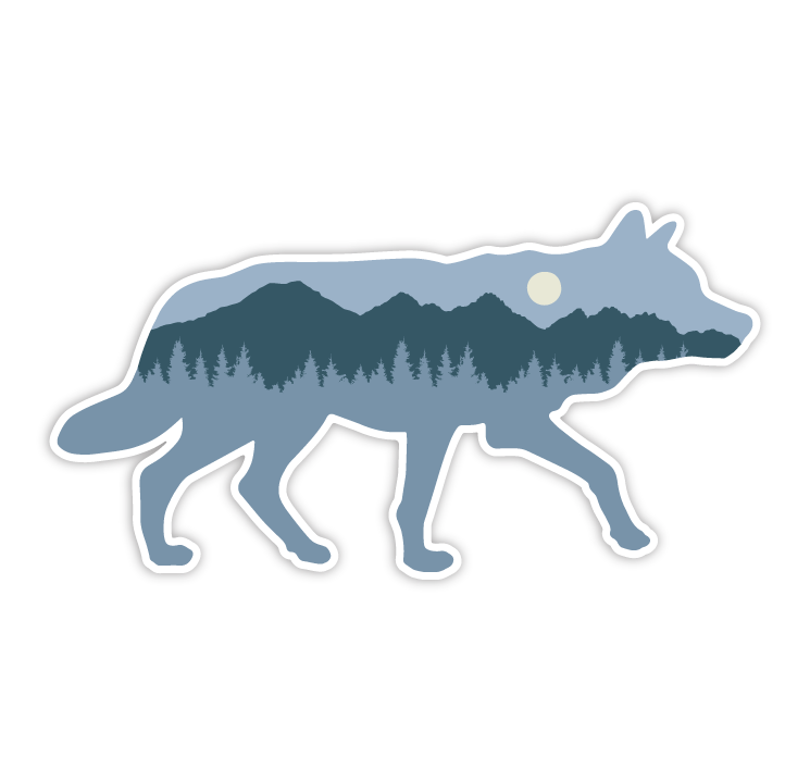 Canis Mons Sticker (Large)