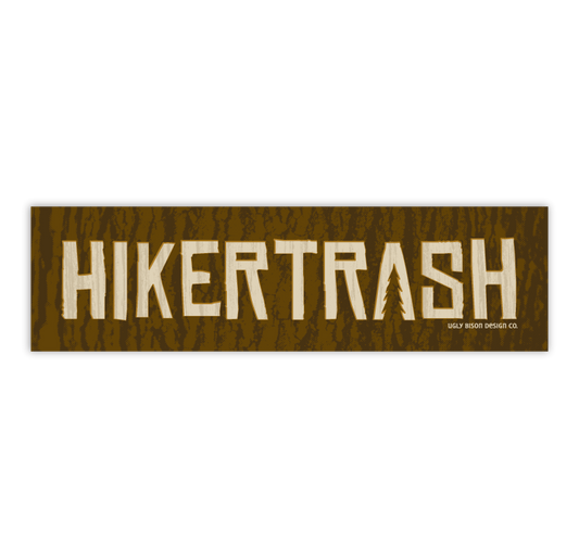 Hikertrash Vinyl Sticker